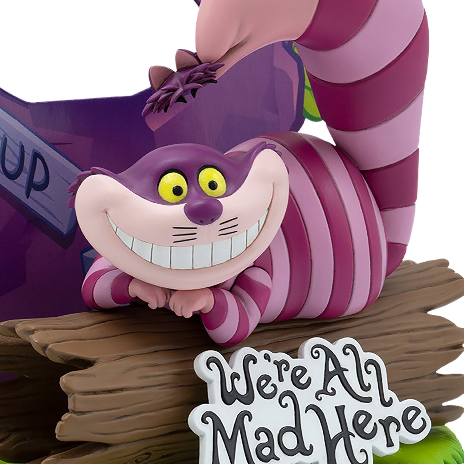 Immagine del prodotto Figura Diorama Tutti Matti Qui del Gatto del Cheshire - Alice nel Paese delle Meraviglie