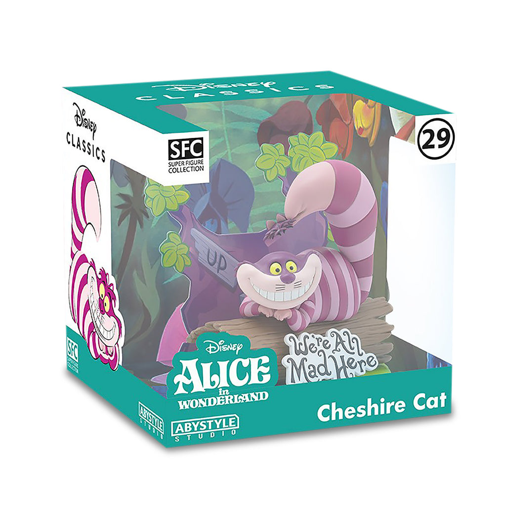 Immagine del prodotto Figura Diorama Tutti Matti Qui del Gatto del Cheshire - Alice nel Paese delle Meraviglie