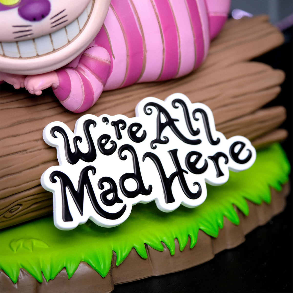 Immagine del prodotto Figura Diorama Tutti Matti Qui del Gatto del Cheshire - Alice nel Paese delle Meraviglie