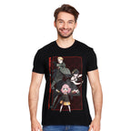 Immagine del prodotto Spy x Family - T-shirt con poster di gruppo nero