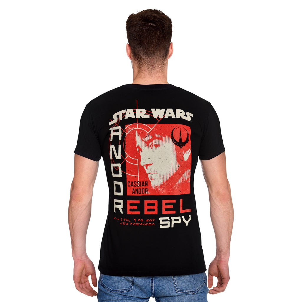 Immagine del prodotto Star Wars - T-shirt nera Andor Rebel Spy