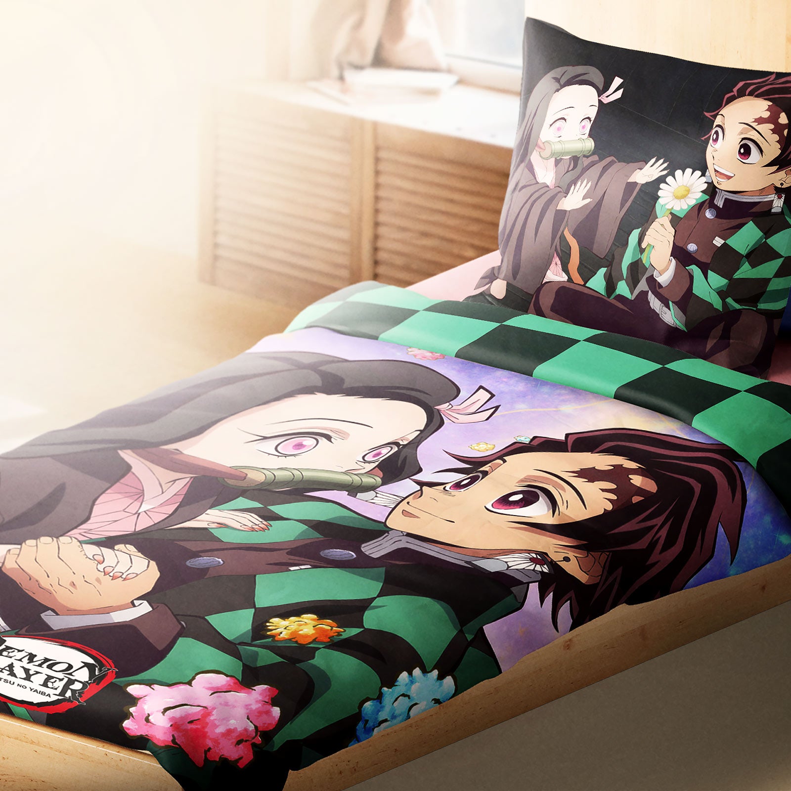 Immagine del prodotto Demon Slayer - Biancheria da letto di Nezuko e Tanjiro