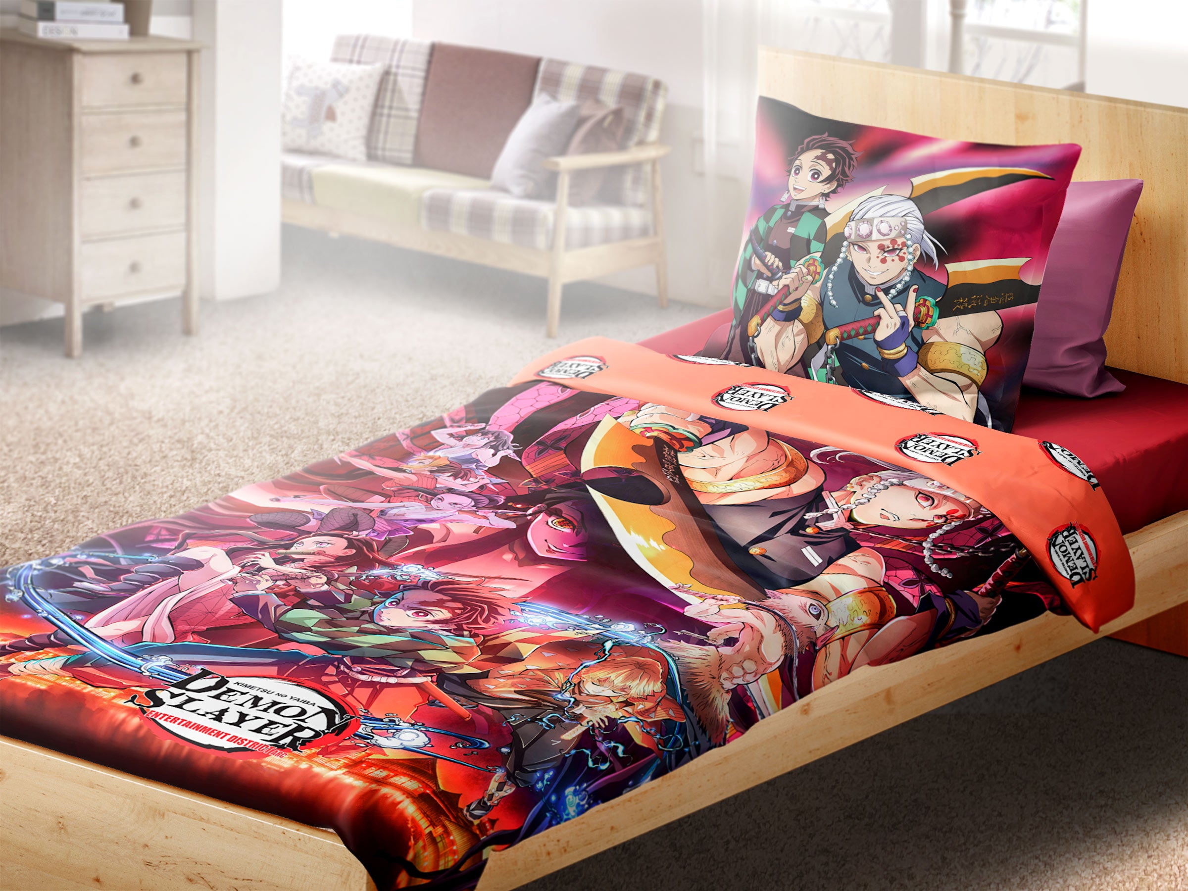Product image Demon Slayer - Fight Reversible Bedding
