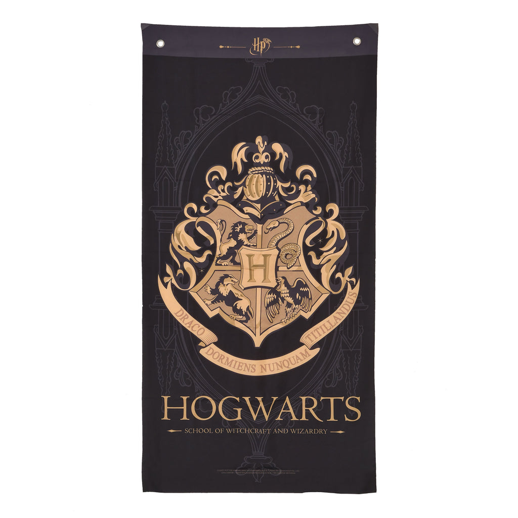 Immagine del prodotto Harry Potter - Pergamena da muro con stemma di Hogwarts nero