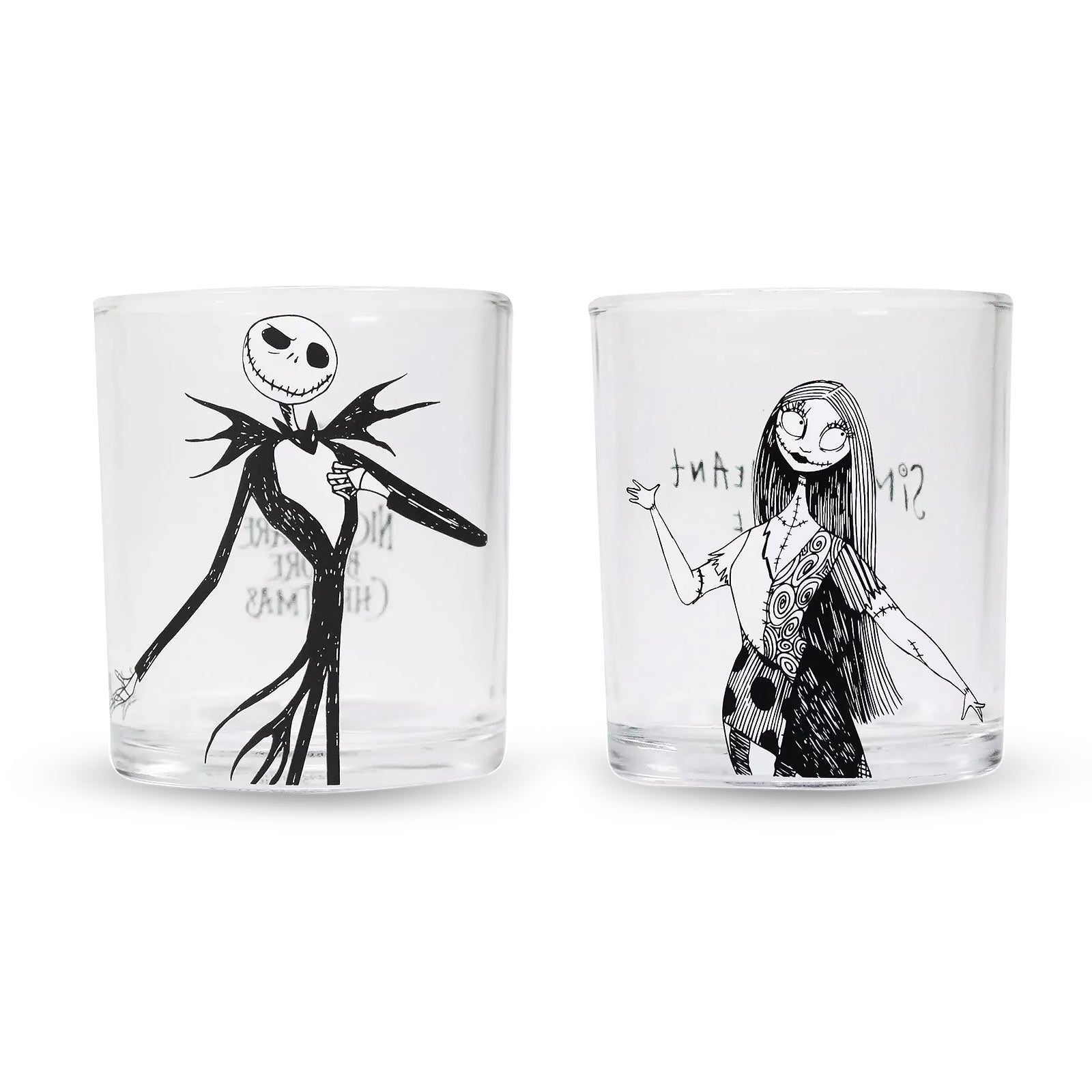 Immagine del prodotto Nightmare Before Christmas - Set di 2 bicchieri Jack & Sally