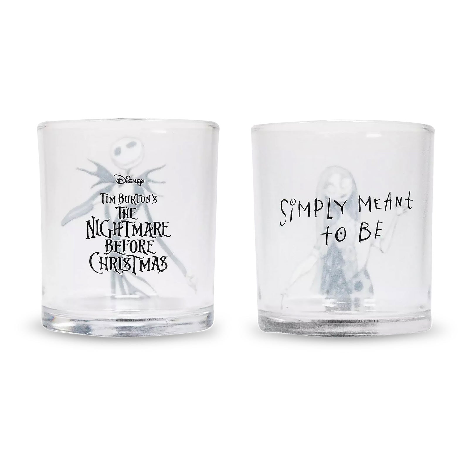 Immagine del prodotto Nightmare Before Christmas - Set di 2 bicchieri Jack & Sally