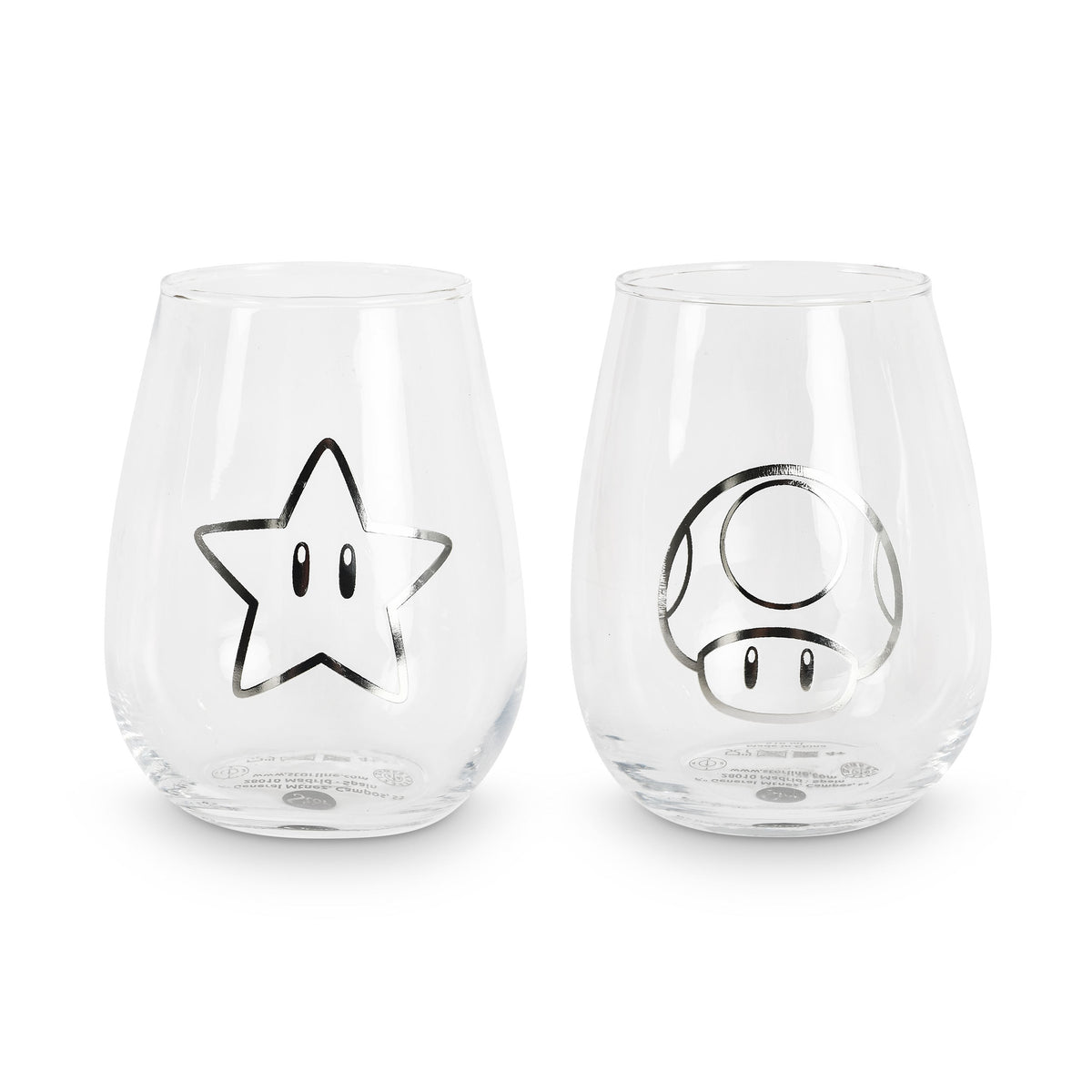 Immagine del prodotto Super Mario - Star & Super Mushroom Bicchieri Set di 2