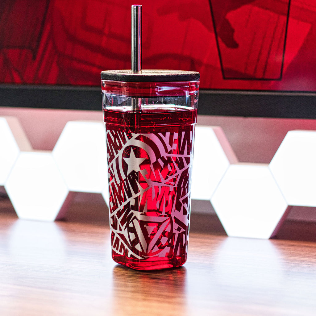 Product image Marvel - Logo Cup with Straw