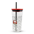 Immagine del prodotto Super Mario - Tazza Super Fungo con cannucce