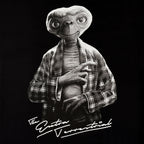 Immagine del prodotto E.T. - T-shirt personaggio monocromatico nero