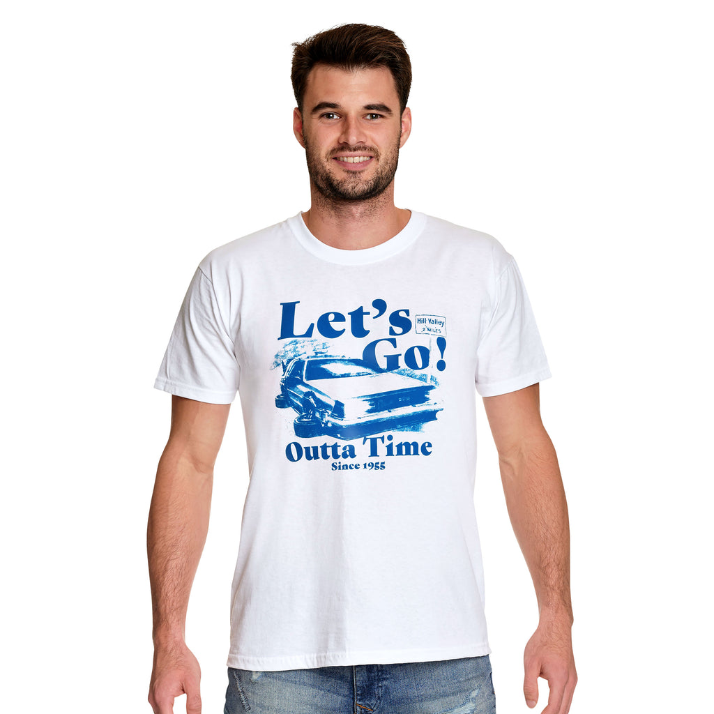 Immagine del prodotto Ritorno al Futuro - T-shirt Let's Go bianca