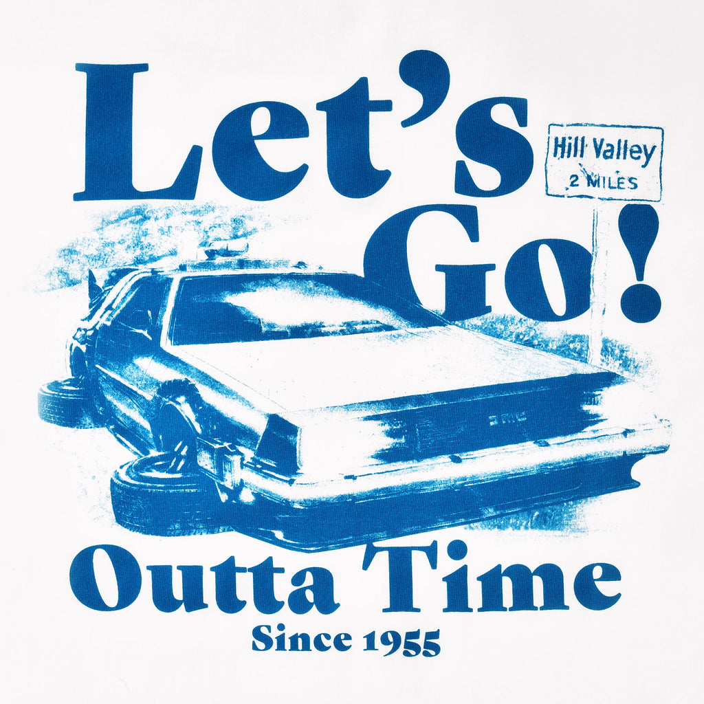 Immagine del prodotto Ritorno al Futuro - T-shirt Let's Go bianca