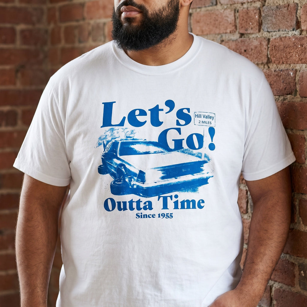 Immagine del prodotto Ritorno al Futuro - T-shirt Let's Go bianca