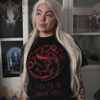 Immagine del prodotto House of the Dragon - Maglietta con logo nero