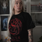 Immagine del prodotto House of the Dragon - Maglietta con logo nero