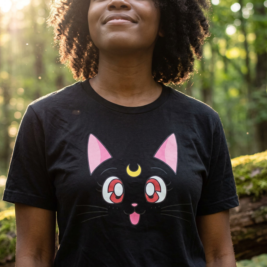 Immagine del prodotto Sailor Moon - Maglietta Luna da donna, colore nero