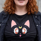 Immagine del prodotto Sailor Moon - Maglietta Luna da donna, colore nero