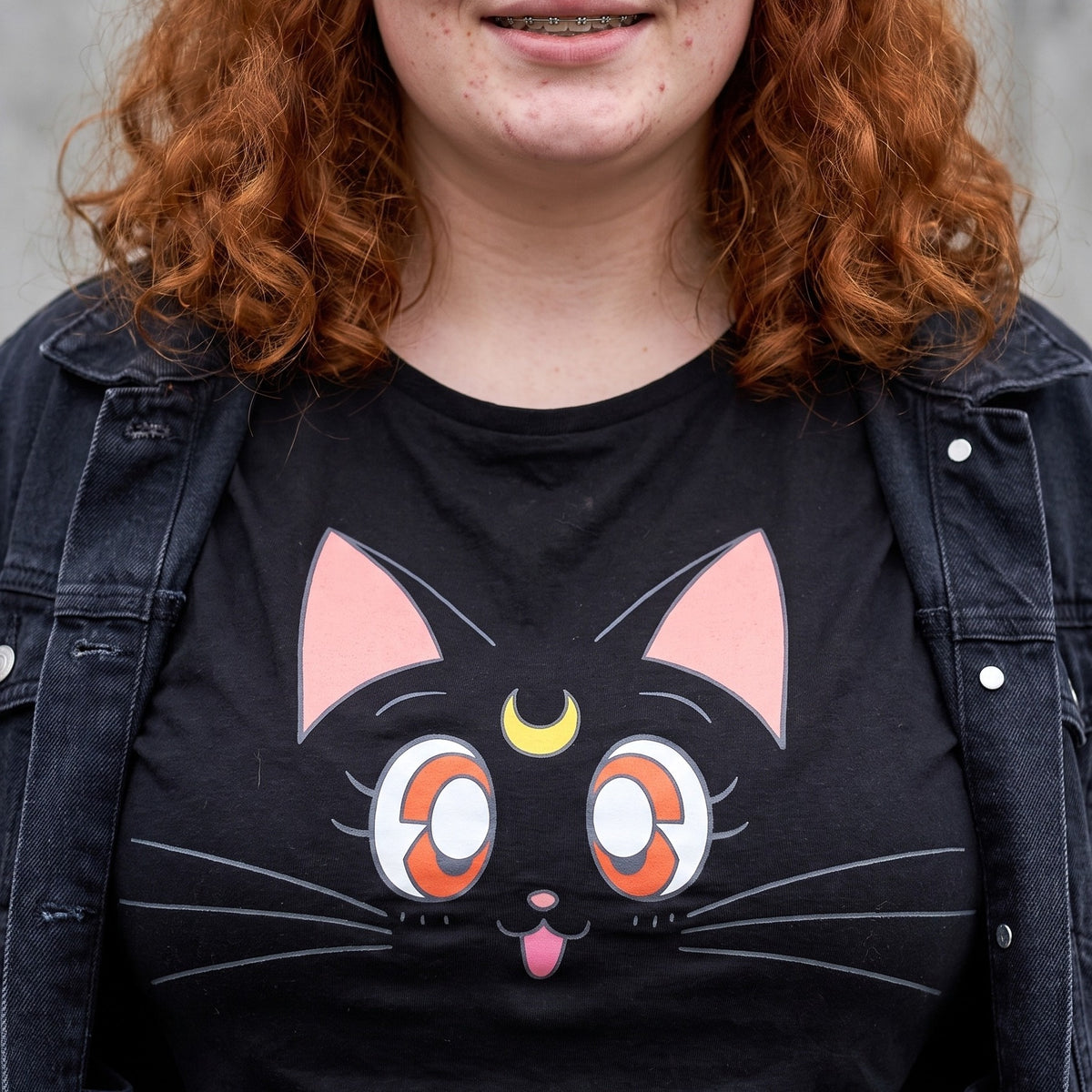 Immagine del prodotto Sailor Moon - Maglietta Luna da donna, colore nero