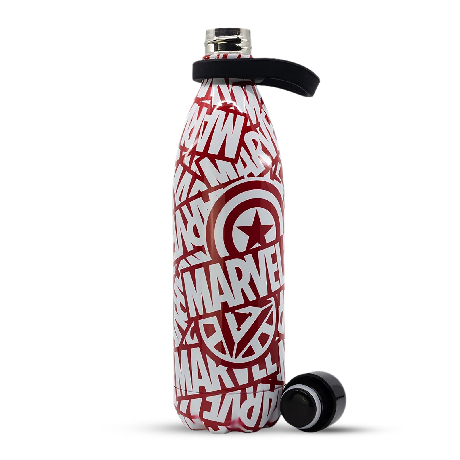 Immagine del prodotto Marvel - Bottiglia d'acqua Logo e Icone