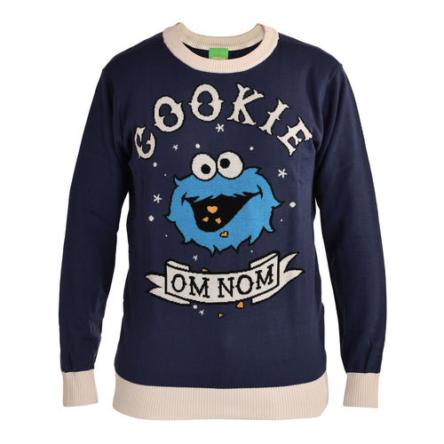 Immagine del prodotto Maglione in maglia Cookie Om Nom del Mostro dei Biscotti - Sesamo Street