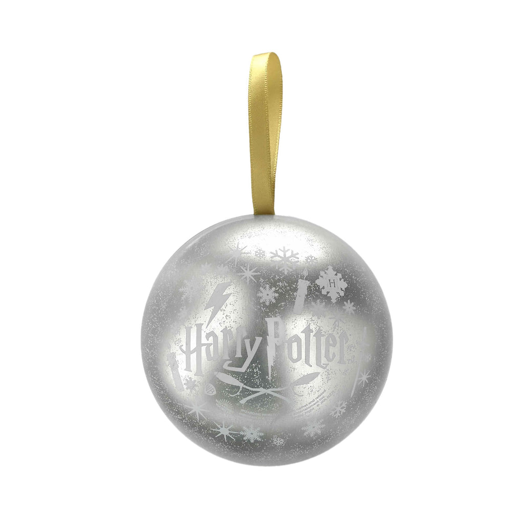 Immagine del prodotto Harry Potter - Pallina di Natale con collana stemma Hufflepuff