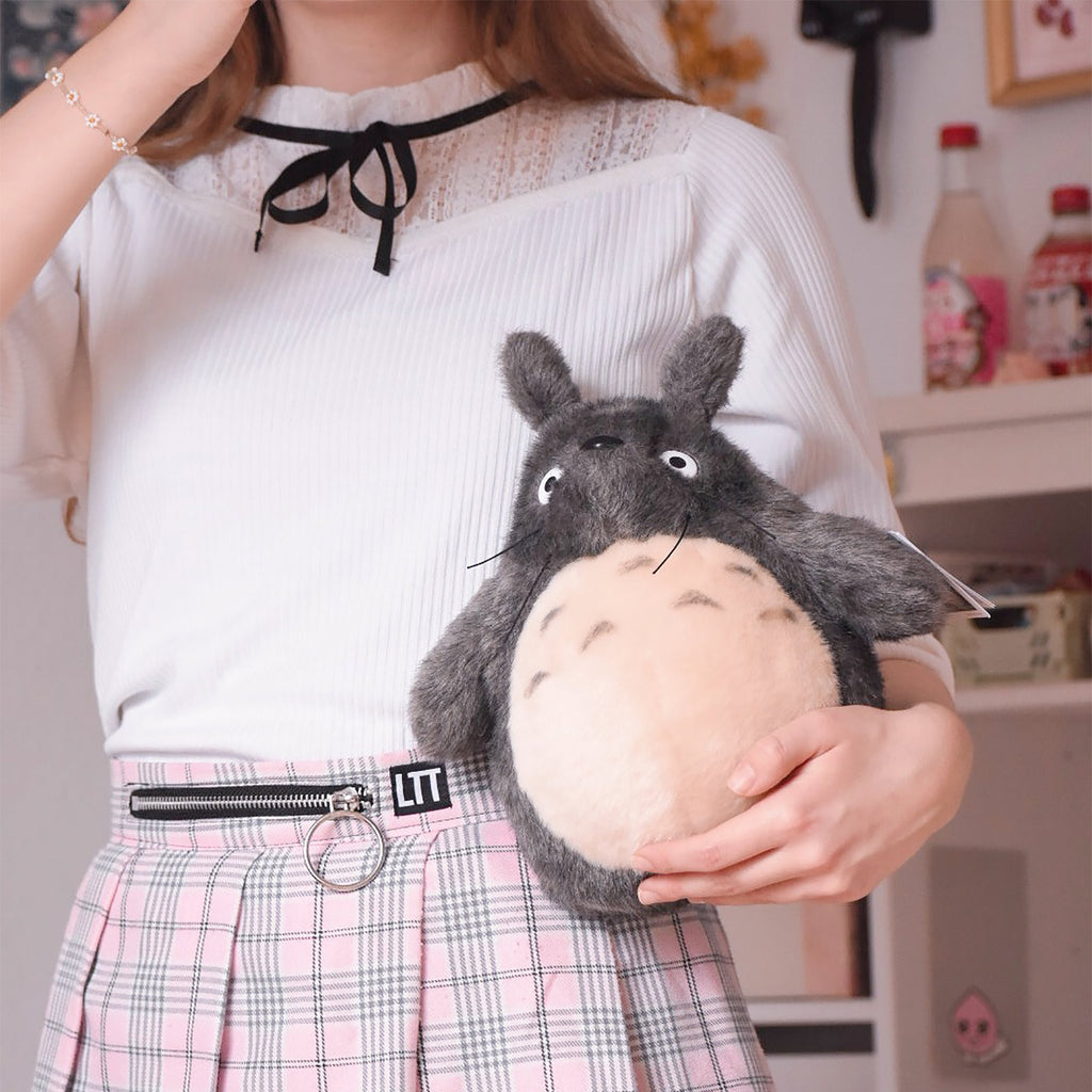Immagine del prodotto Figura di peluche Totoro grigia