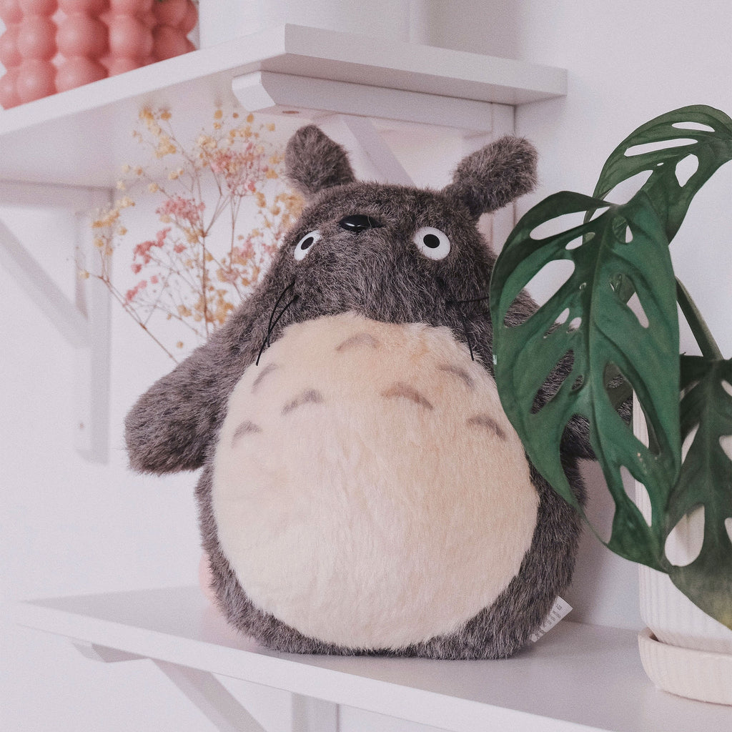 Immagine del prodotto Figura di peluche Totoro grigia