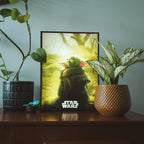 Immagine del prodotto Quadro da parete Grogu con luce - Star Wars The Mandalorian