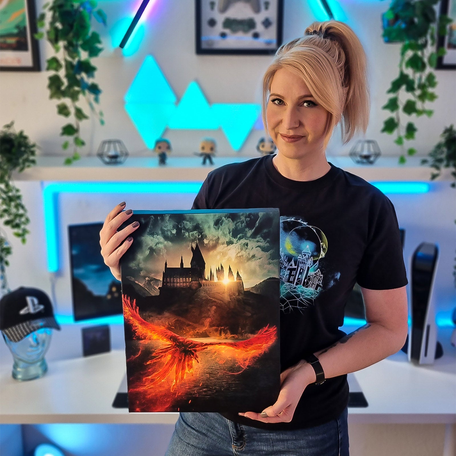 Immagine del prodotto Quadro con luce Segreti di Silente - Harry Potter