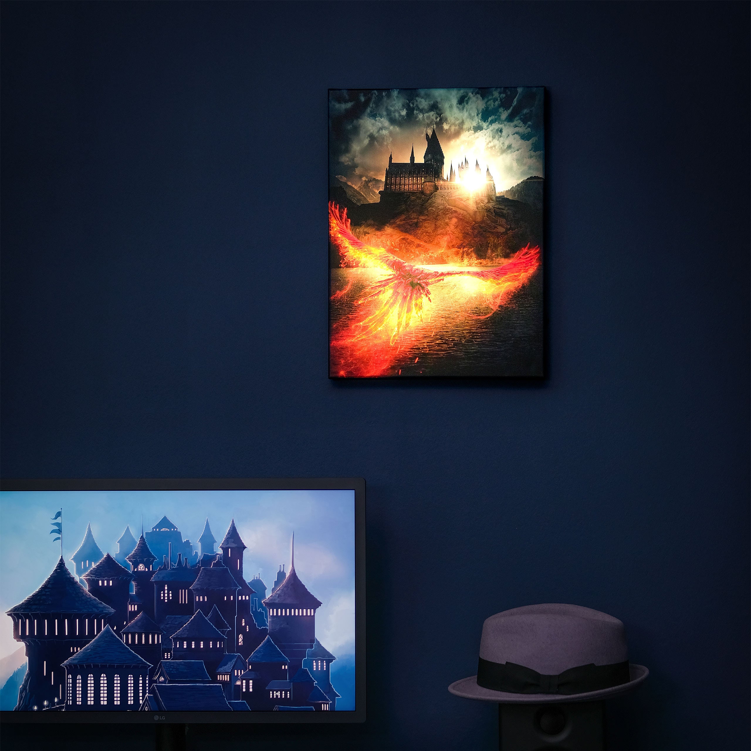 Immagine del prodotto Quadro con luce Segreti di Silente - Harry Potter
