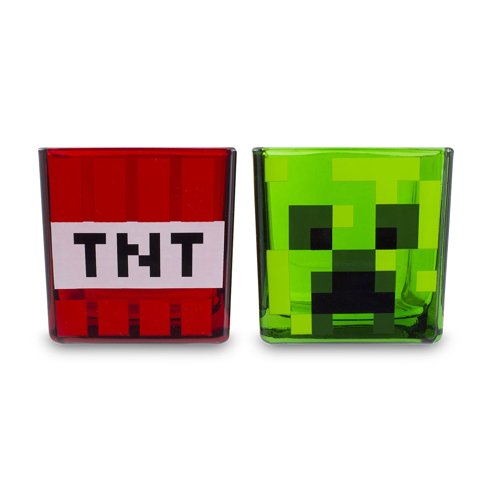 Immagine del prodotto Minecraft - Set di 2 bicchieri Creeper e TNT