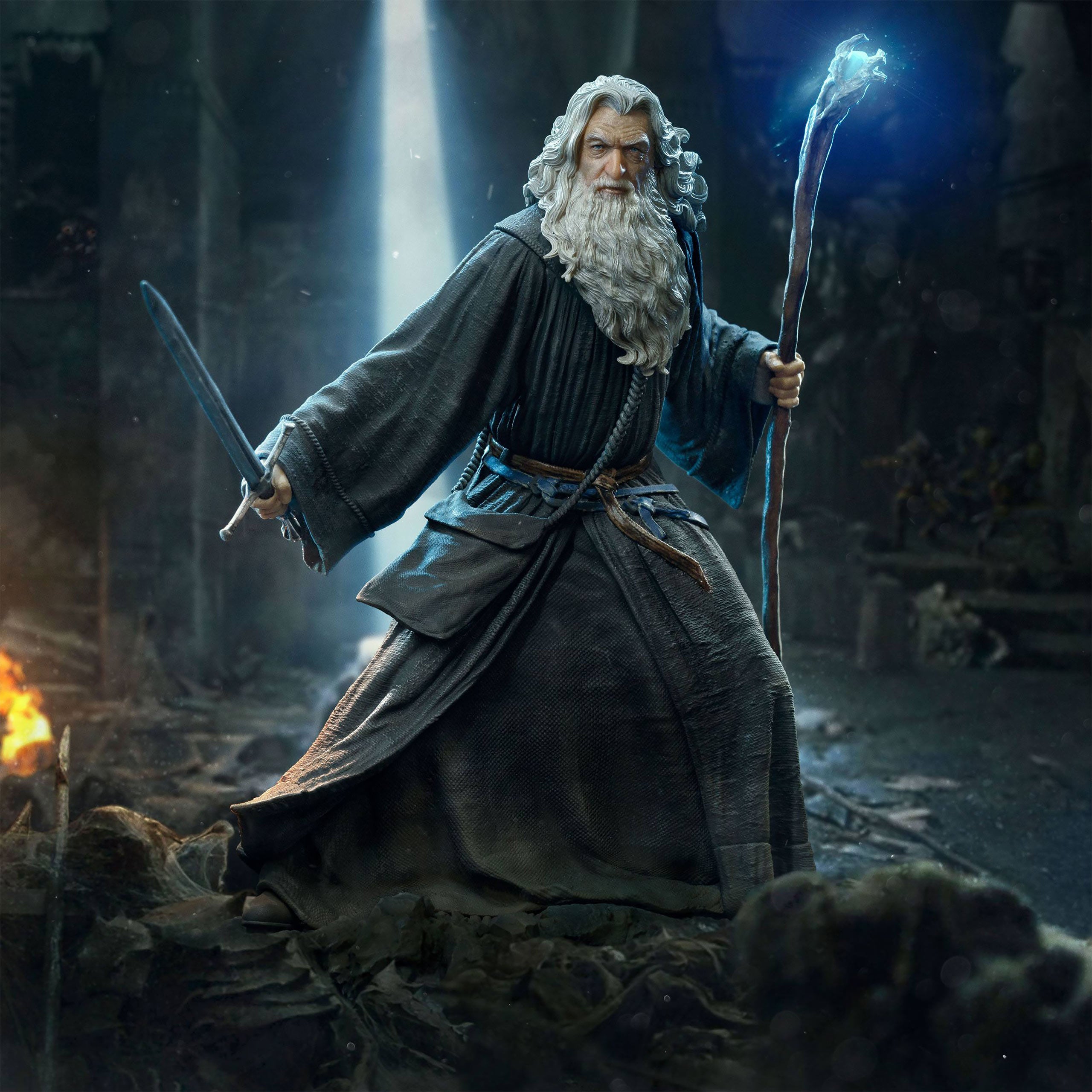 Immagine del prodotto Il Signore degli Anelli - Gandalf BDS Art Scale Deluxe Statue 1:10