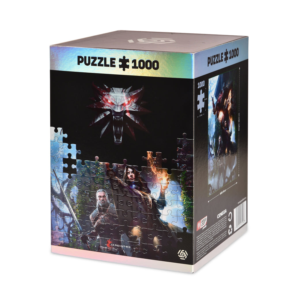 Immagine del prodotto Witcher - Puzzle di Yennefer con borsa in tessuto con logo