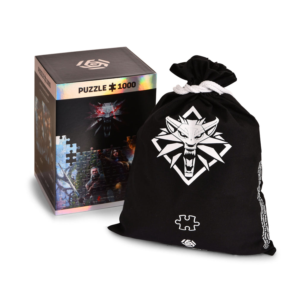 Immagine del prodotto Witcher - Puzzle di Yennefer con borsa in tessuto con logo