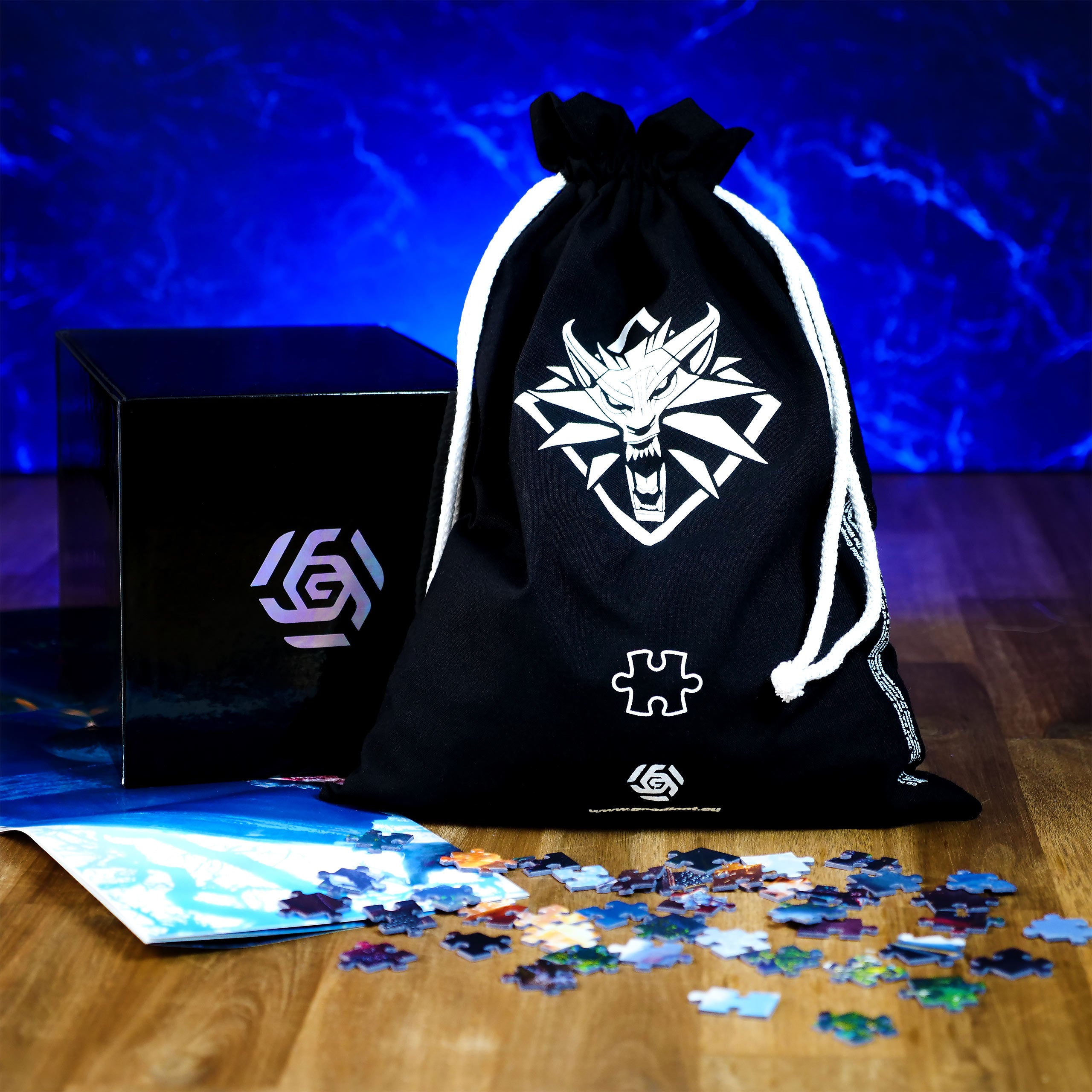 Immagine del prodotto Witcher - Puzzle di Yennefer con borsa in tessuto con logo