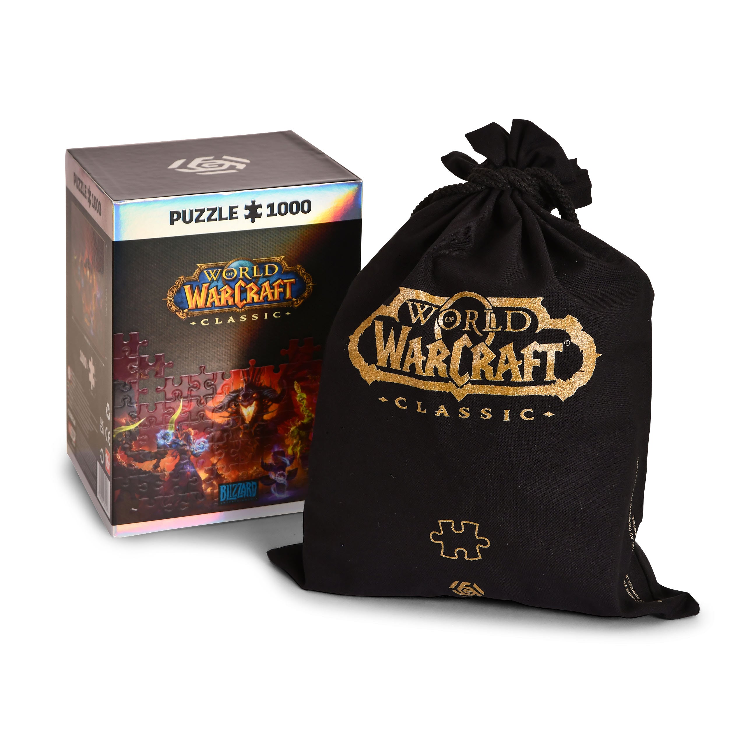 Product image World of Warcraft - Onyxia Puzzle with Logo Fabric Bag
