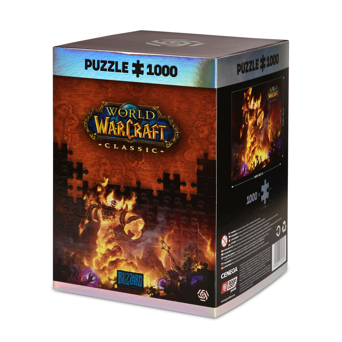 Immagine del prodotto World of Warcraft - Puzzle di Ragnaros con sacchetto di stoffa con logo