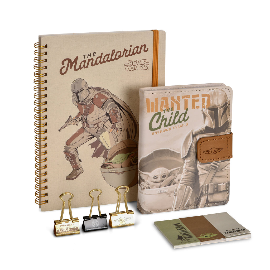 Immagine del prodotto Set di scrittura Grogu e Mando Wanted - Star Wars The Mandalorian
