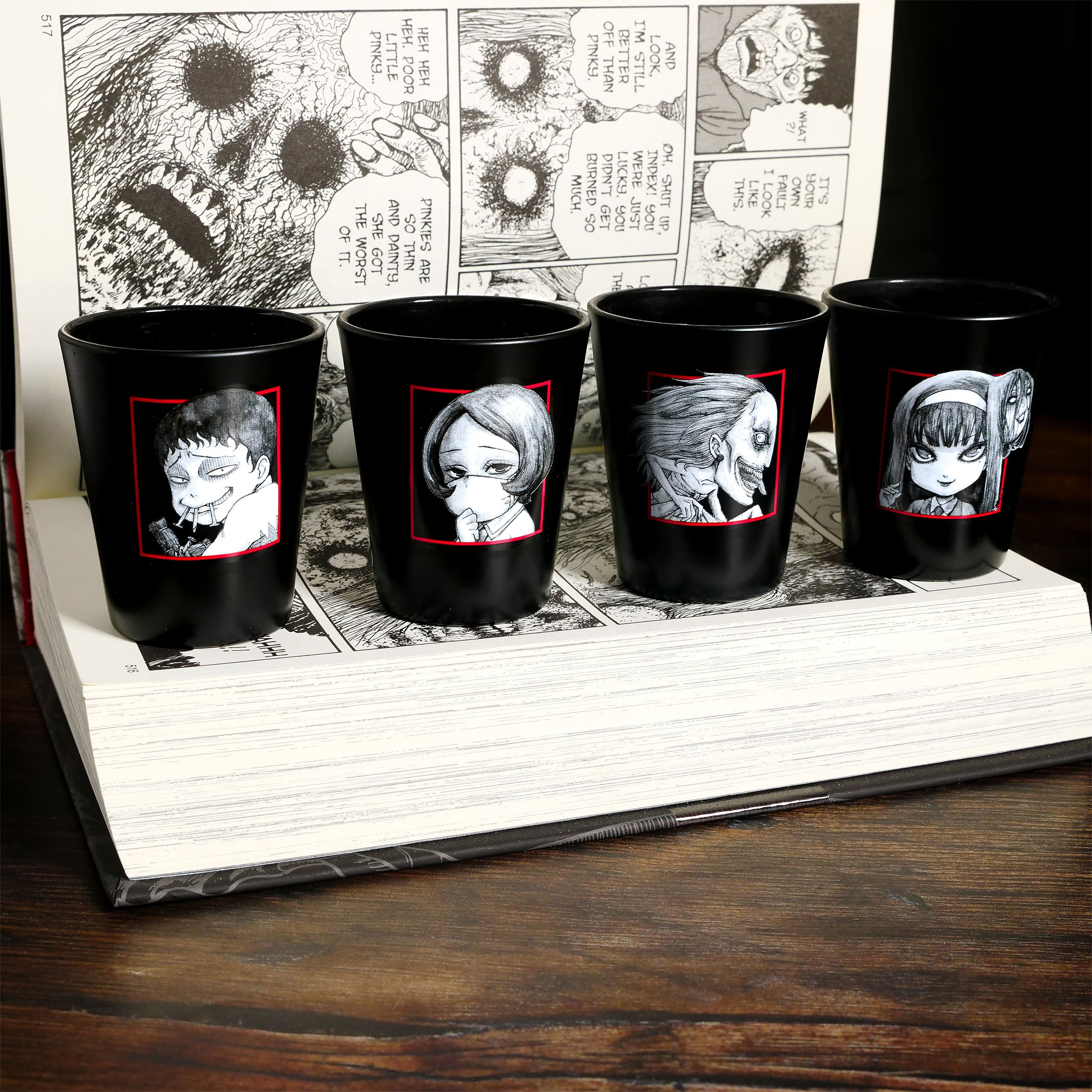 Immagine del prodotto Junji Ito - Set bicchieri con personaggi
