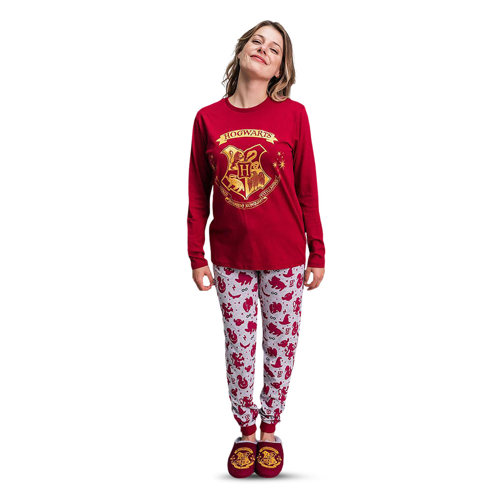 Immagine del prodotto Harry Potter - Pigiama da donna con stemma di Hogwarts