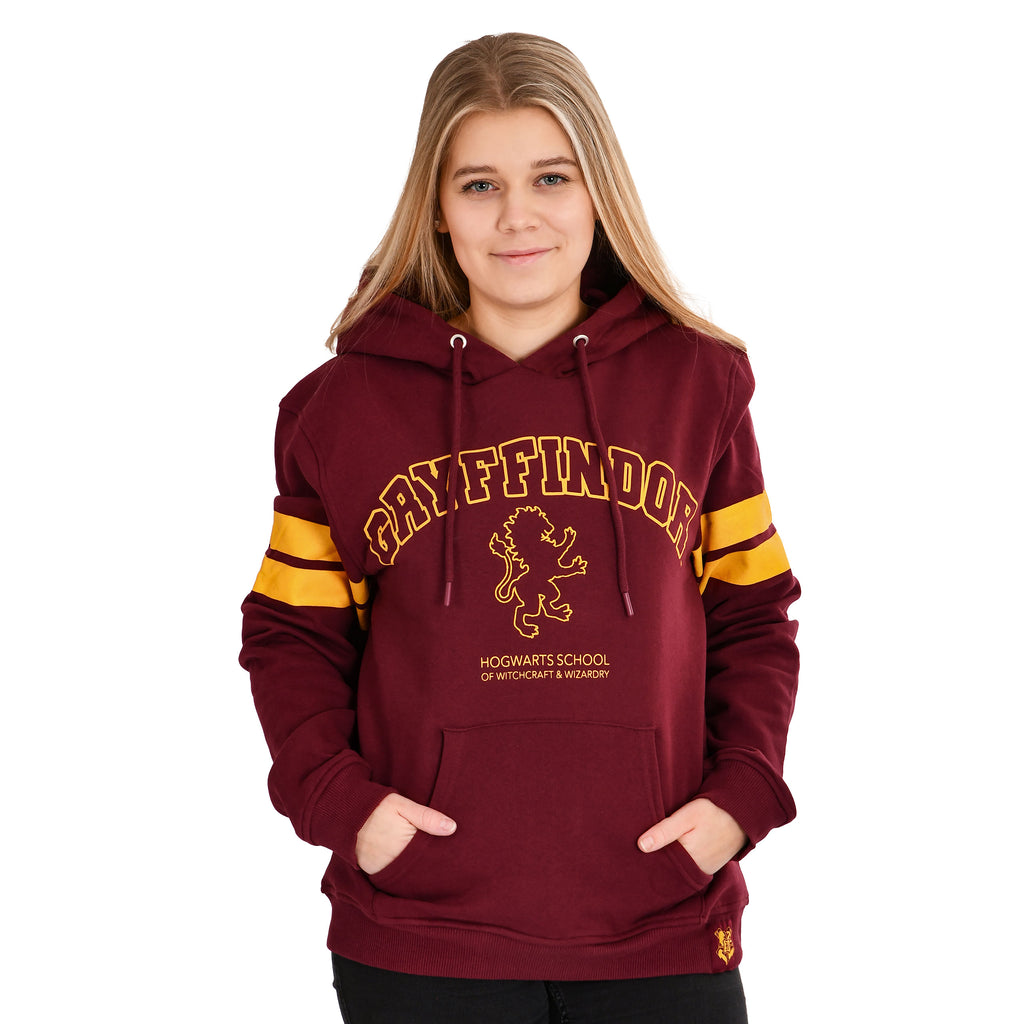 Immagine del prodotto Harry Potter - Felpa con cappuccio rosso stemma di Grifondoro