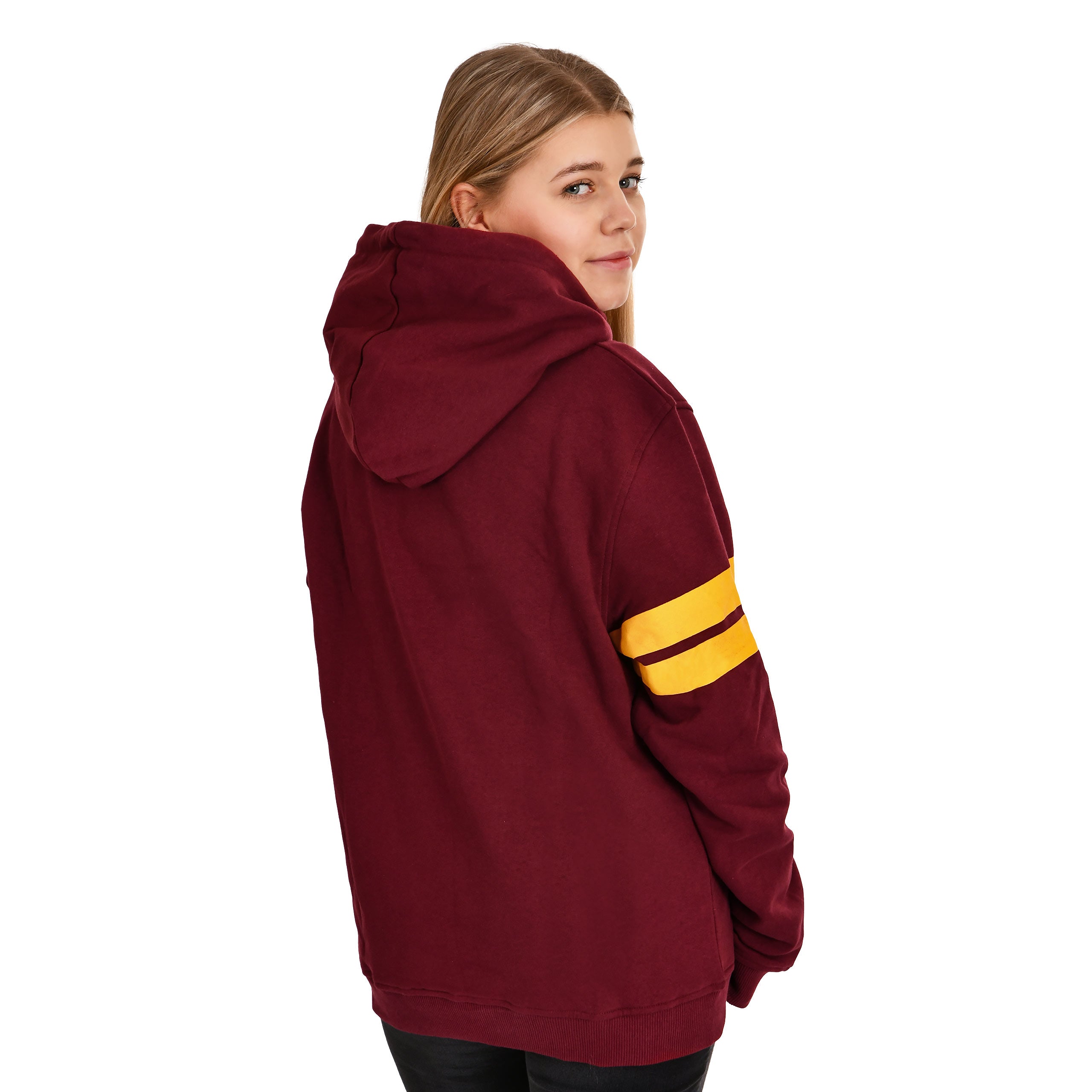 Immagine del prodotto Harry Potter - Felpa con cappuccio rosso stemma di Grifondoro
