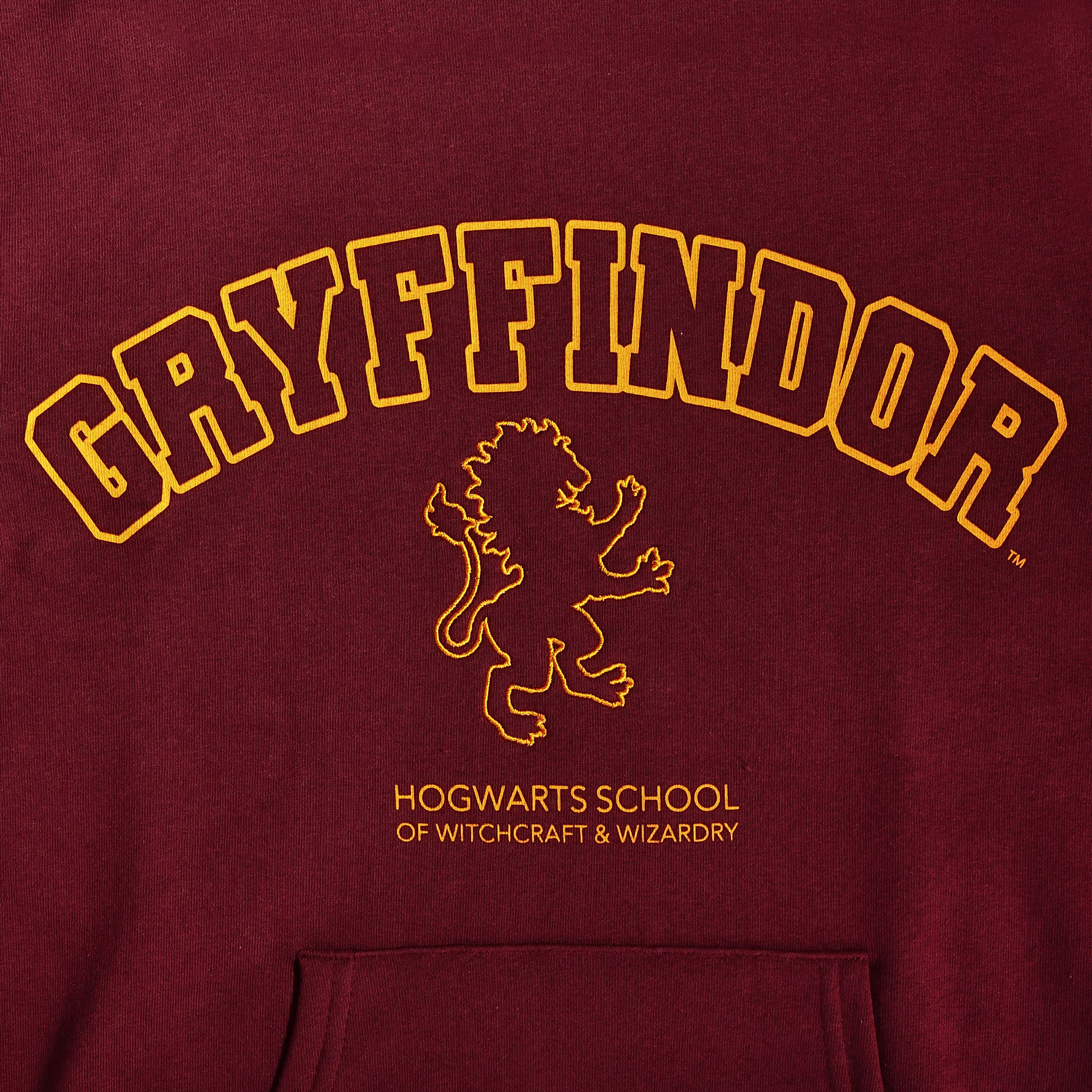 Immagine del prodotto Harry Potter - Felpa con cappuccio rosso stemma di Grifondoro
