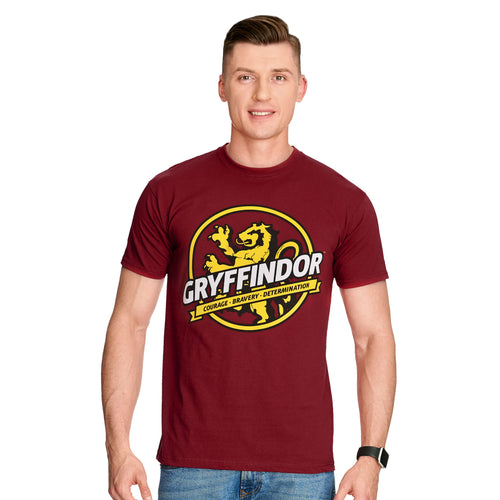 Immagine del prodotto T-shirt rossa Valori della Casa Gryffindor - Harry Potter