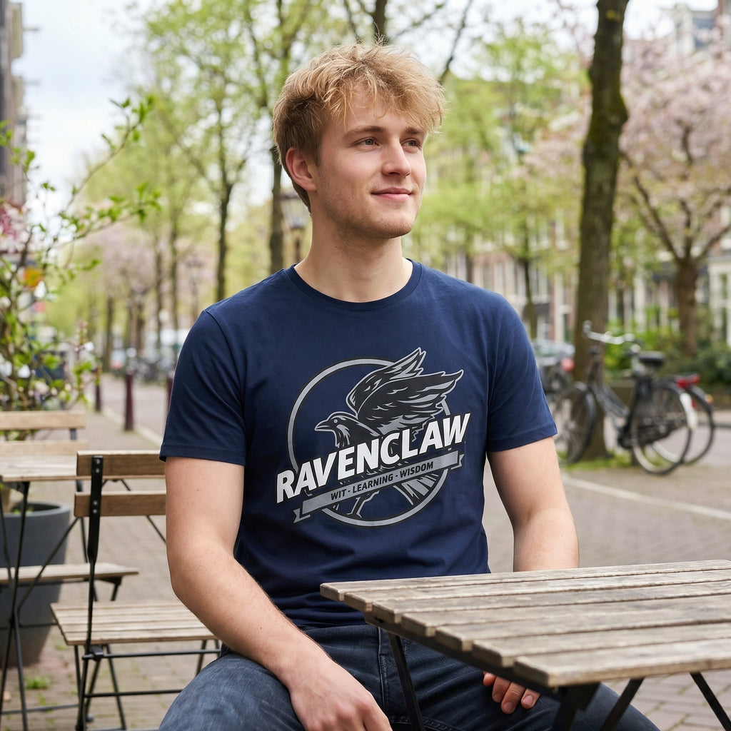 Immagine del prodotto T-shirt blu Valori della Casa Ravenclaw - Harry Potter