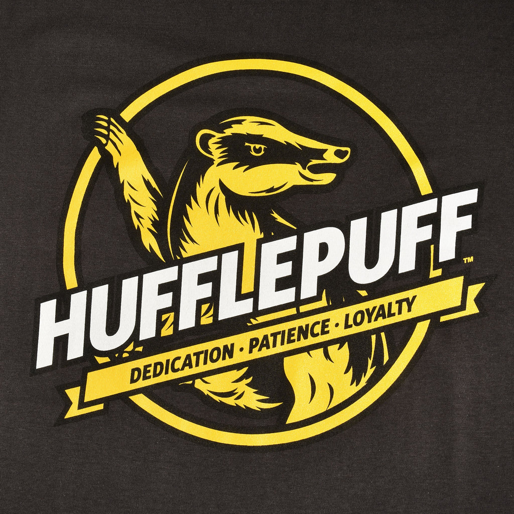 Immagine del prodotto T-shirt grigia Hufflepuff House Values - Harry Potter