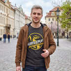 Immagine del prodotto T-shirt grigia Hufflepuff House Values - Harry Potter