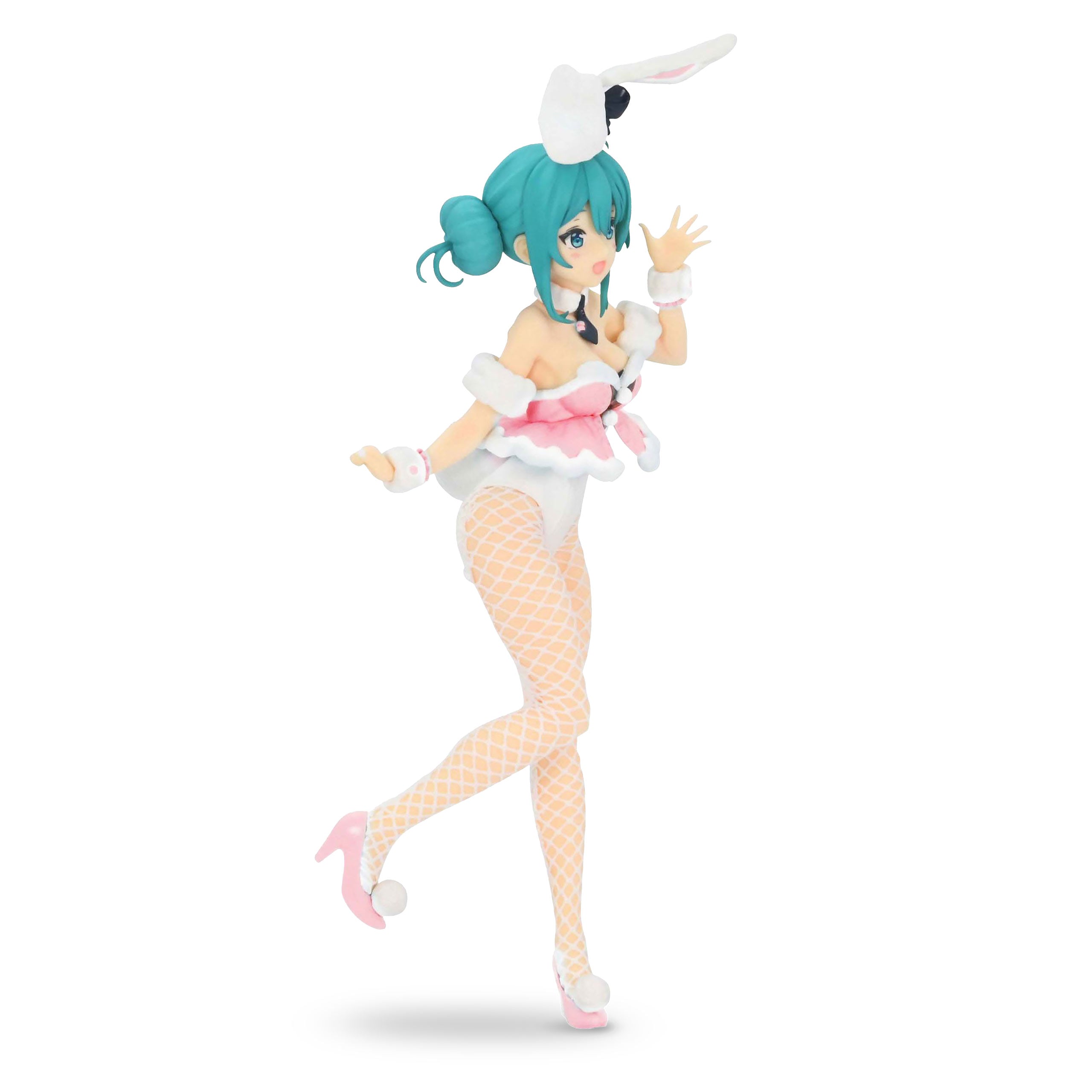 Product image Hatsune Miku - Baby Pink White Rabbit BiCute Bunnies Vocaloid Figure