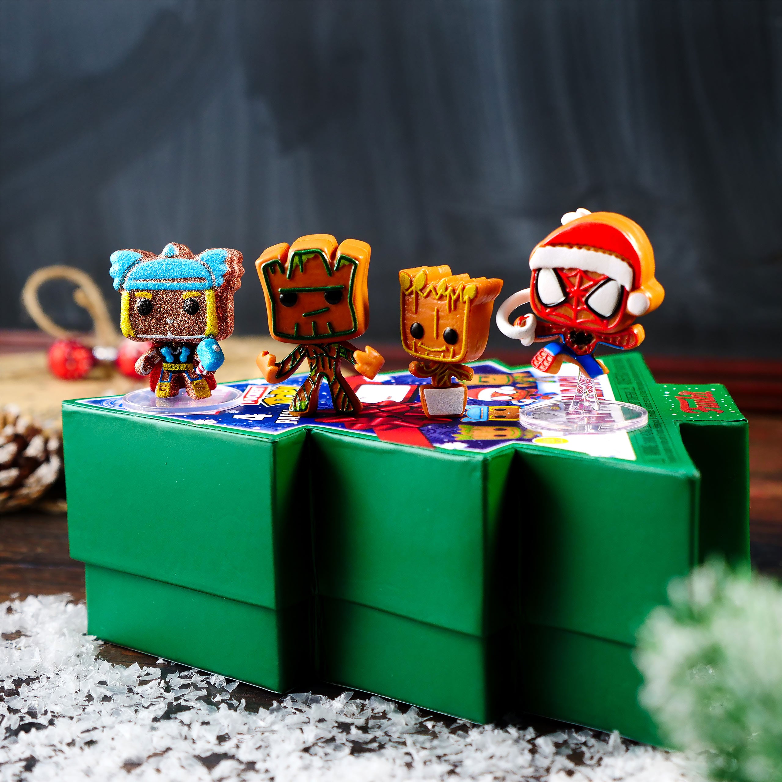 Immagine del prodotto Marvel - Happy Holidays Funko Pocket Pop Set di 4 Figure