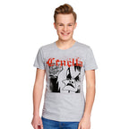 Immagine del prodotto Disney Villains - T-shirt Splatter Cruella grigia